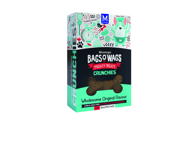 BAGS O'WAGS ORIGINAL CRUNCHIES 1KG