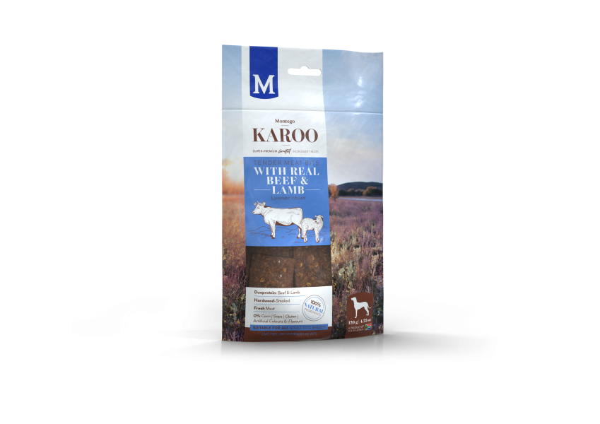 KAROO MEAT BITS BEEF&LAMB 120G