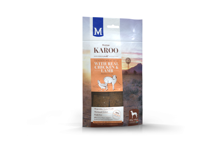 KAROO MEAT BITS CHICKEN&LAMB 120G