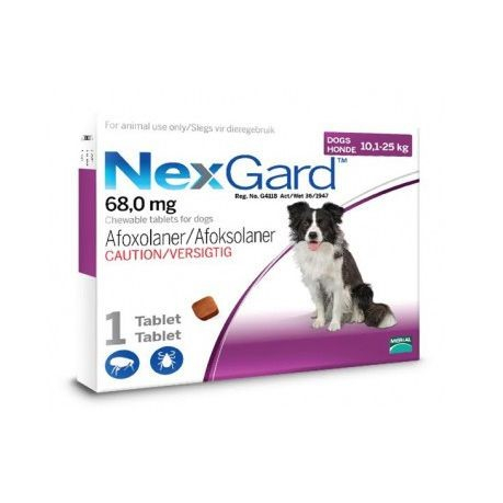 NEXGARD 10.1-25KG 1 CHEW