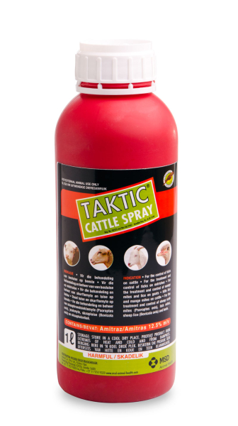 MSD TAKTIC CATTLE SPRAY 1L