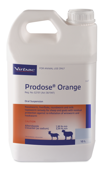 VIRBAC PRODOSE ORANGE