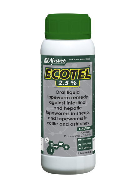 AFRIVET ECOTEL 2.5% 1L