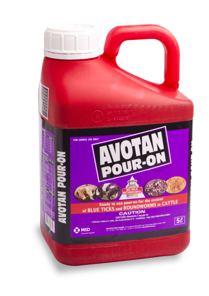 MSD AVOTAN  POUR ON 5L