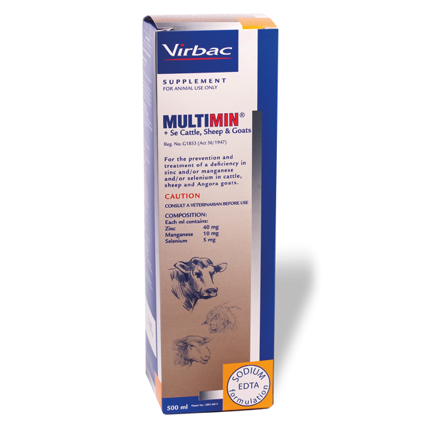 VIRBAC MULTIMIN SE CAT/SH500ML