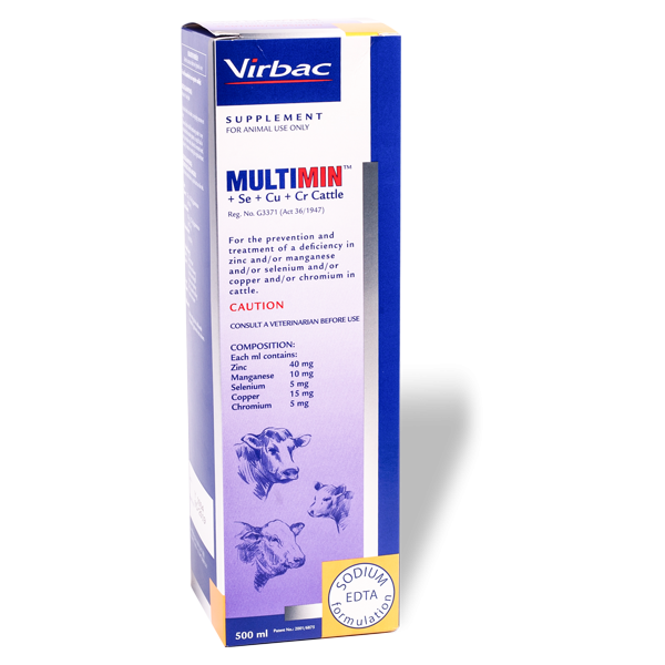 VIRBAC MULTIMIN SE CU+CR500ML