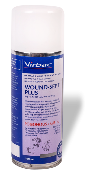 VIRBAC WOUND-SEPT AEROSOL 250G