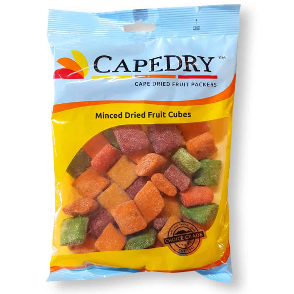 CAPEDRY MINCED DRIED FRUIT CUBES 500G