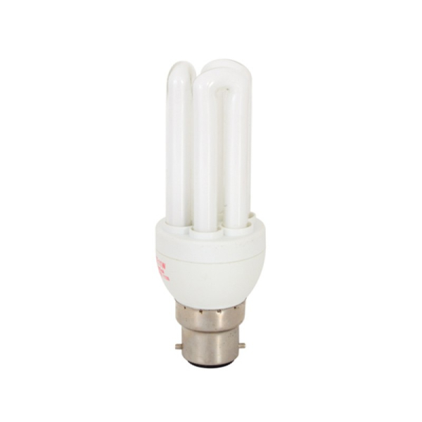 EUROLUX LAMP CFL 11W 3U B22 CW